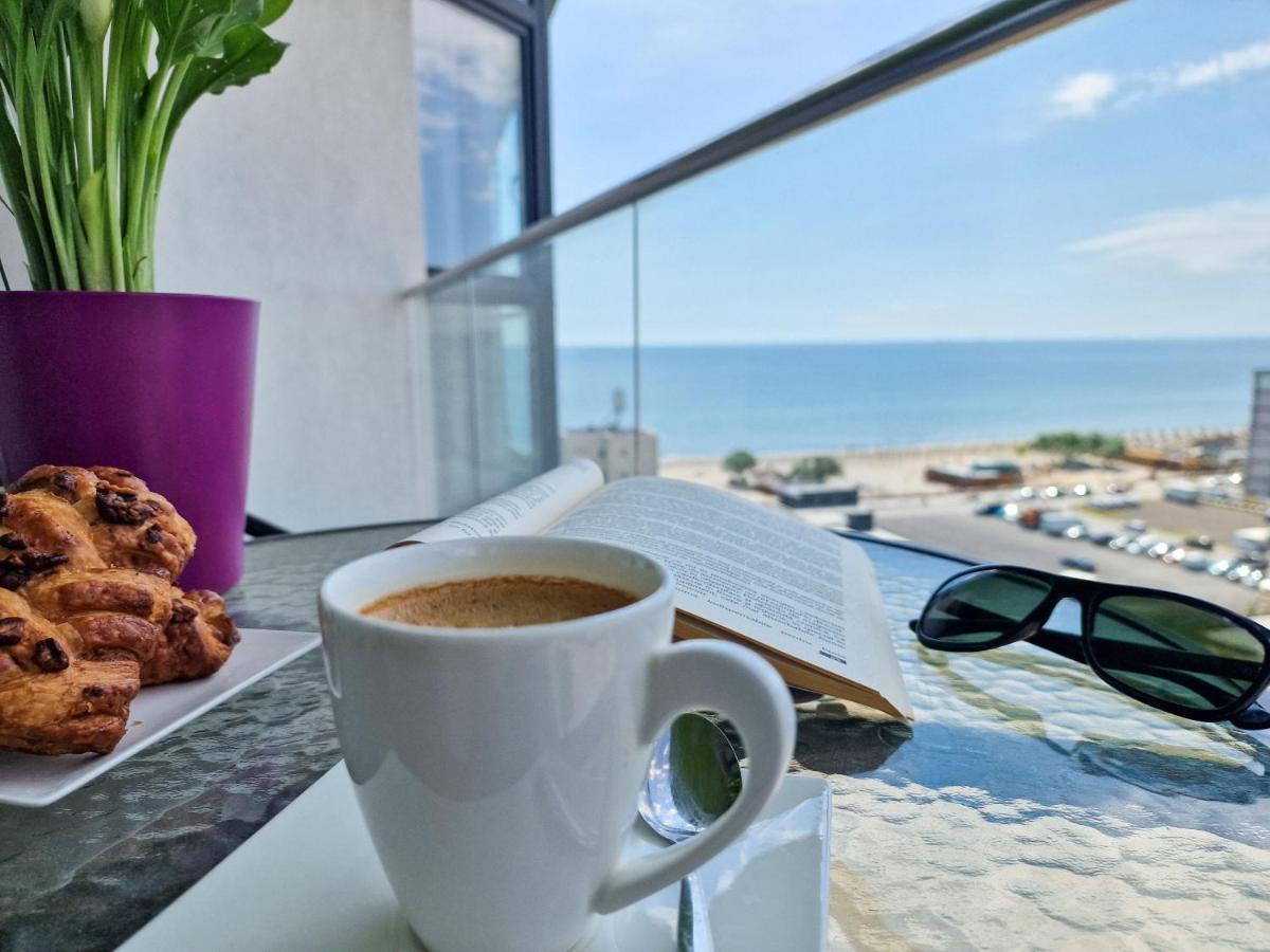 Panoramic Aparthotel Pool & Spa Mamaia Nord Navodari Bagian luar foto
