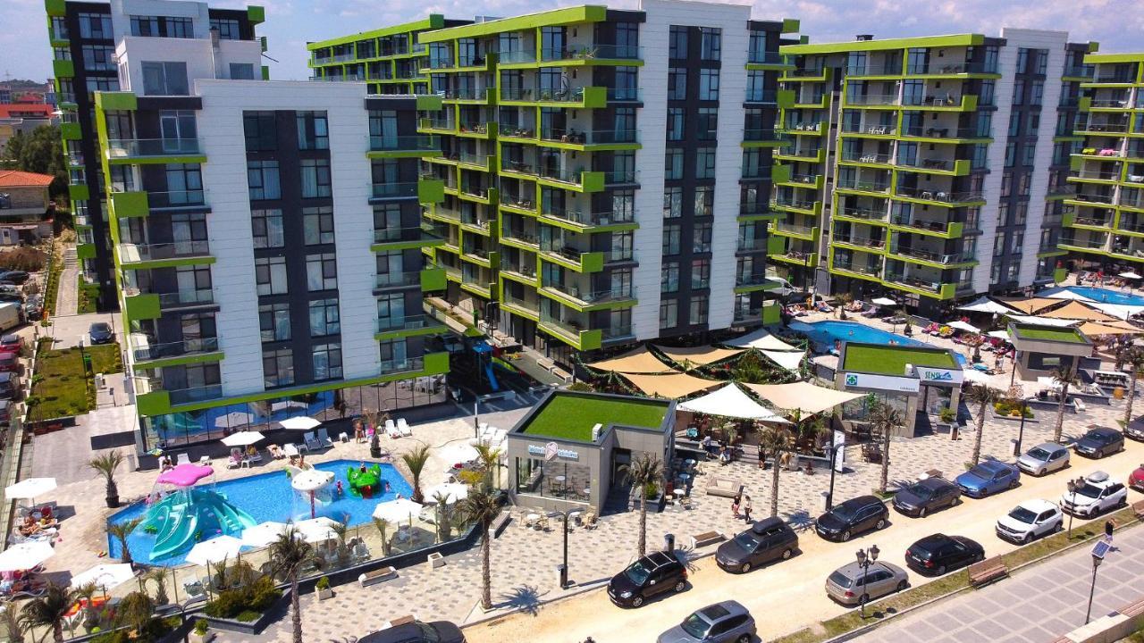 Panoramic Aparthotel Pool & Spa Mamaia Nord Navodari Bagian luar foto