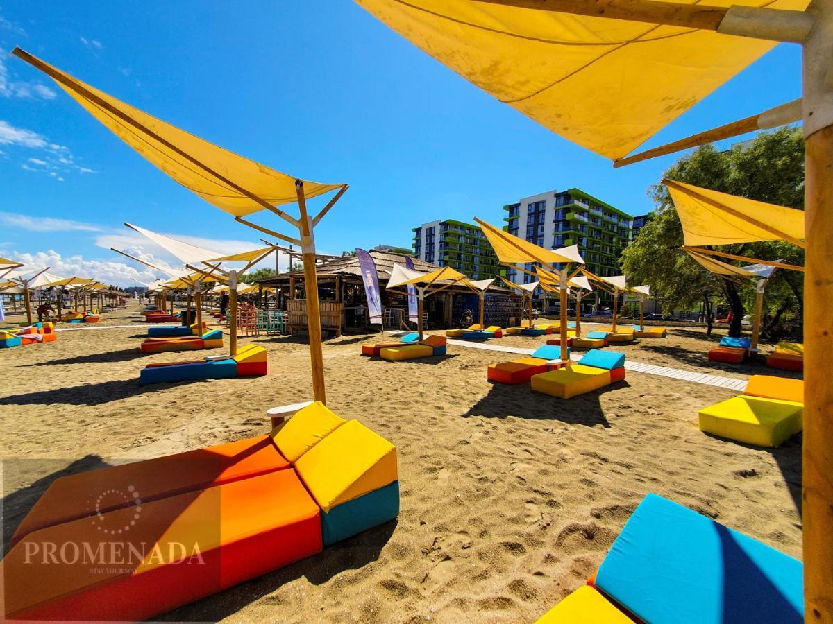 Panoramic Aparthotel Pool & Spa Mamaia Nord Navodari Bagian luar foto